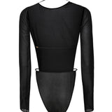 Body a schiena nuda 791344 Y37TE1000 SAINT LAURENT 