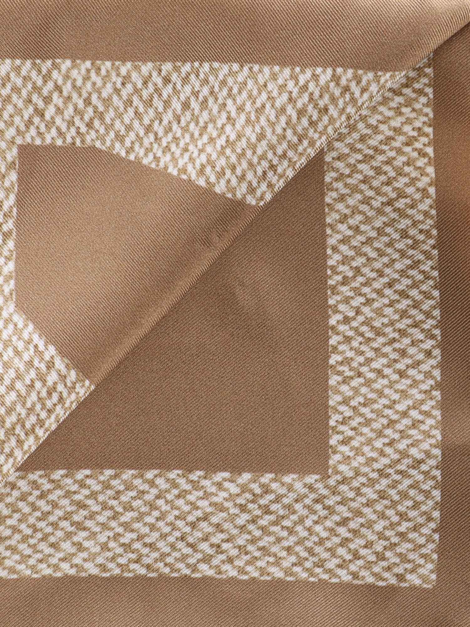 Foulard in seta con stampa 310206 783435001 FERRAGAMO 