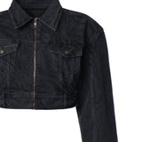 Giacca in denim zebrata 114027 256 ROTATE 