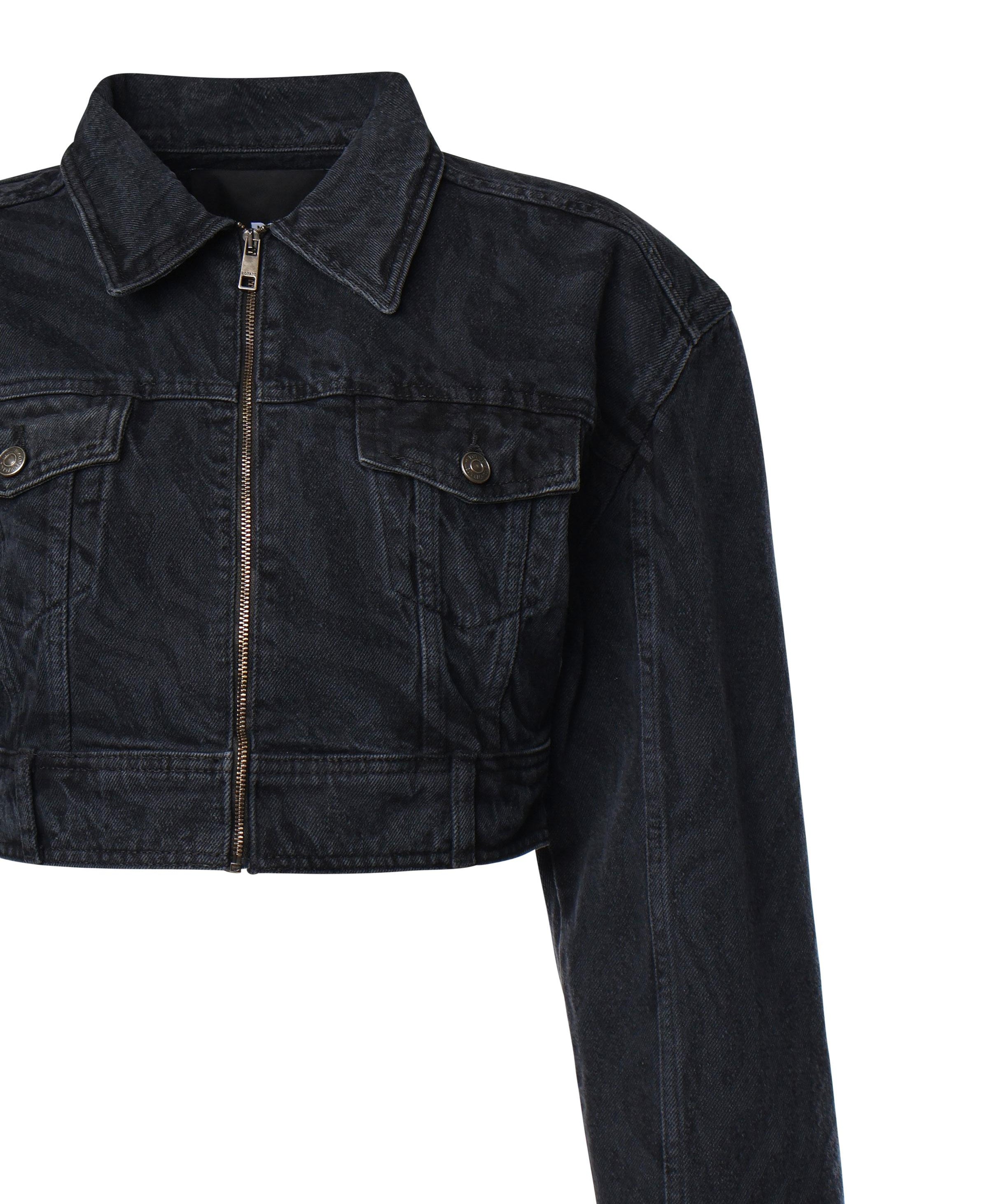 Giacca in denim zebrata 114027 256 ROTATE 