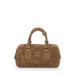 Bauletto Arcadie in pelle scamosciata 5BB142 2CS4F0393 MIU MIU 