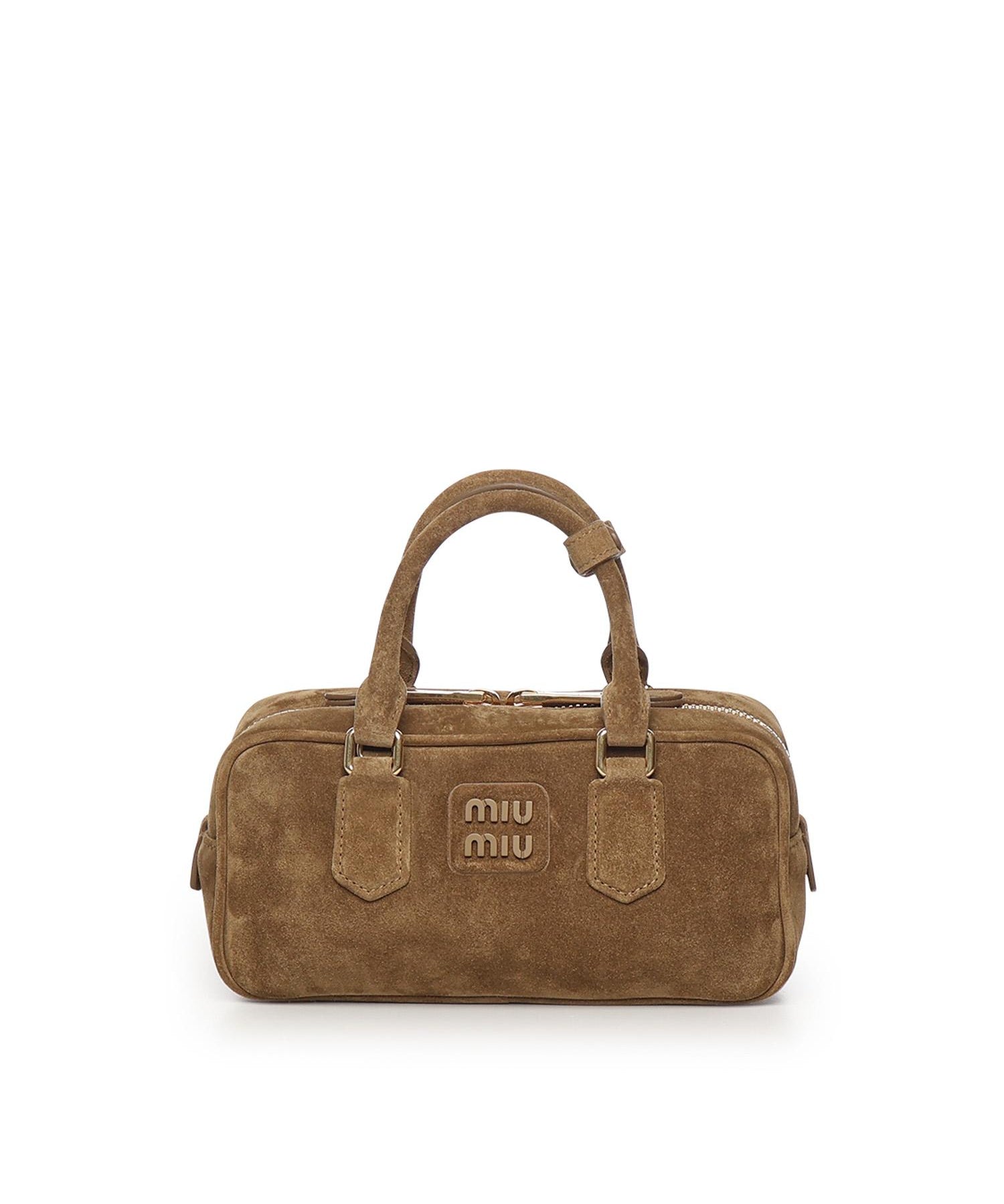 Bauletto Arcadie in pelle scamosciata 5BB142 2CS4F0393 MIU MIU 