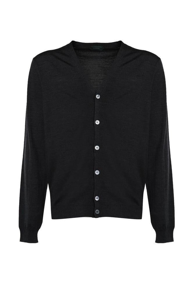 Cardigan con scollo a V 811937 Z0290N7027 ZANONE 