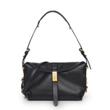 Borsa a spalla piccola Saddle Horizontal in pelle<BR/> 105895 A1ZXZ99Q PINKO 