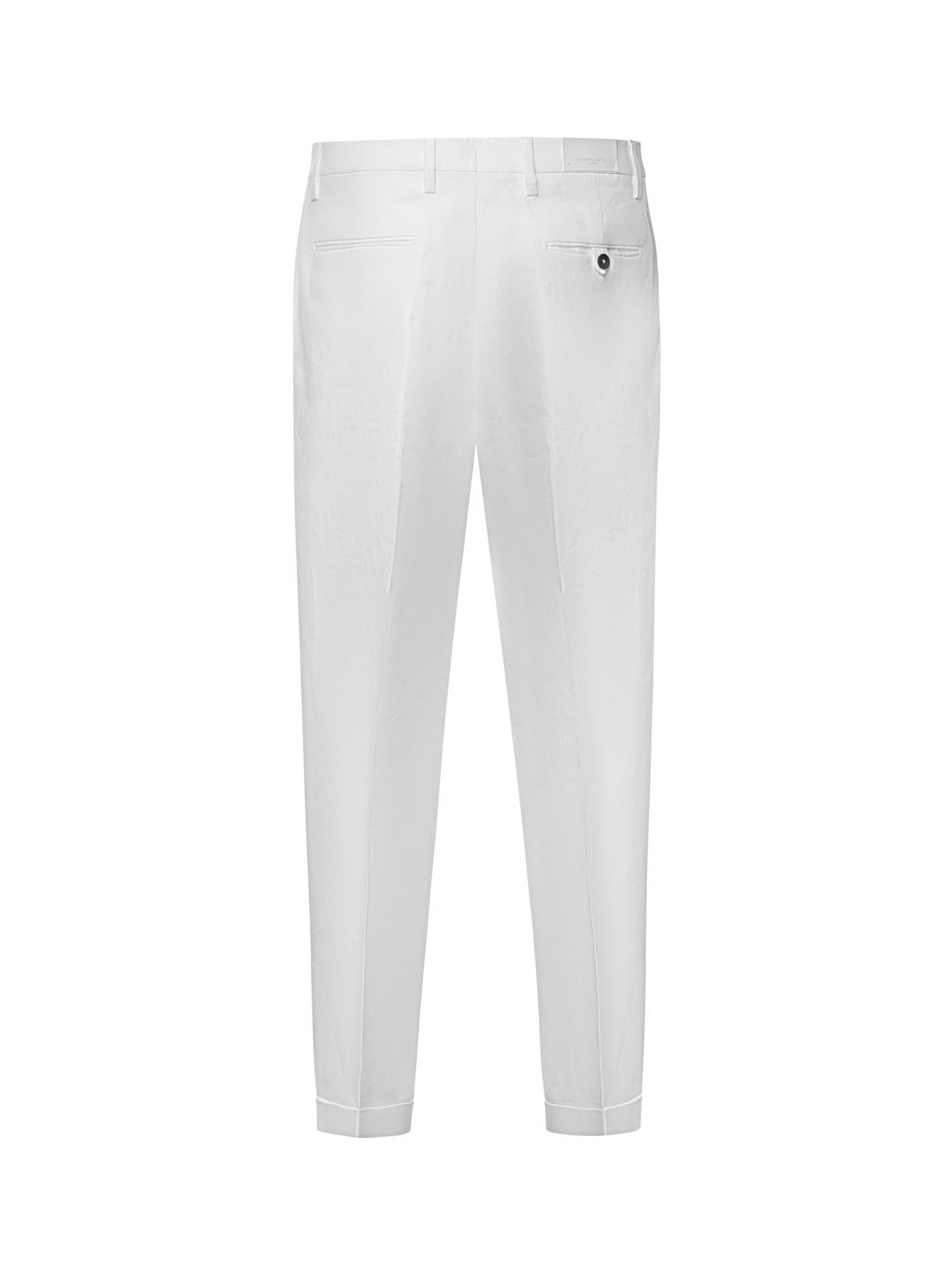 Pantalone Tk America in lino MCFRK3259S26 282 MICHAEL COAL 