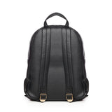 Zaino in pelle con logo BIBP9E504 NERO BIASIA 