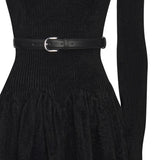Abito in maglia di ciniglia AW25029S B SELF-PORTRAIT 