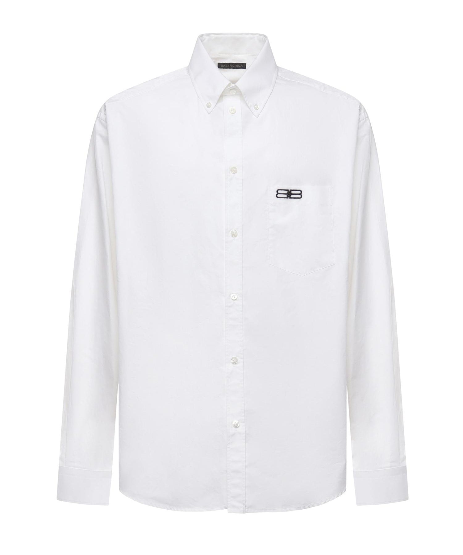 Camicia in popeline di cotone<BR/> 850816 TRM289000 BALENCIAGA 