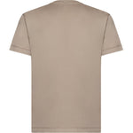 T-shirt con patch Compass in jersey di cotone L1S152100027 S0013V009A STONE ISLAND 