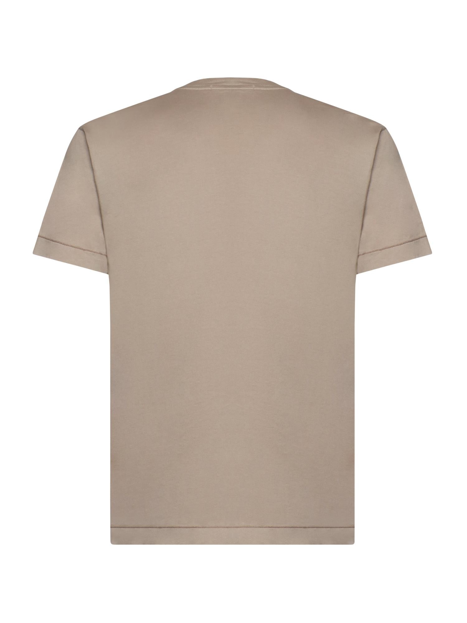 T-shirt con patch Compass in jersey di cotone L1S152100027 S0013V009A STONE ISLAND 