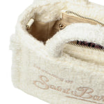 Mini bag Vanity tweed con logo <BR/> VAMI026 01320I MC2 SAINT BARTH 