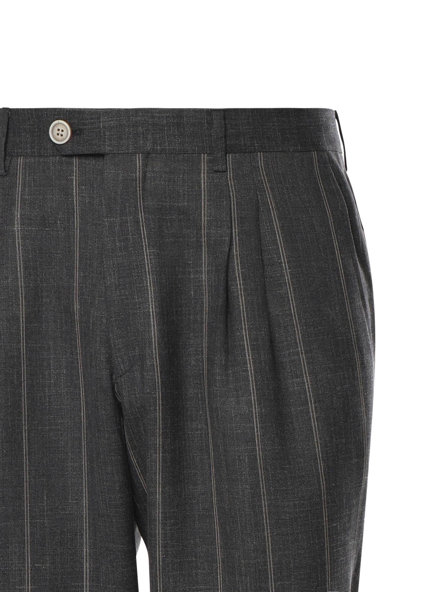 Abito monopetto gessato M75ABUD01TES0M091 22 ELEVENTY 