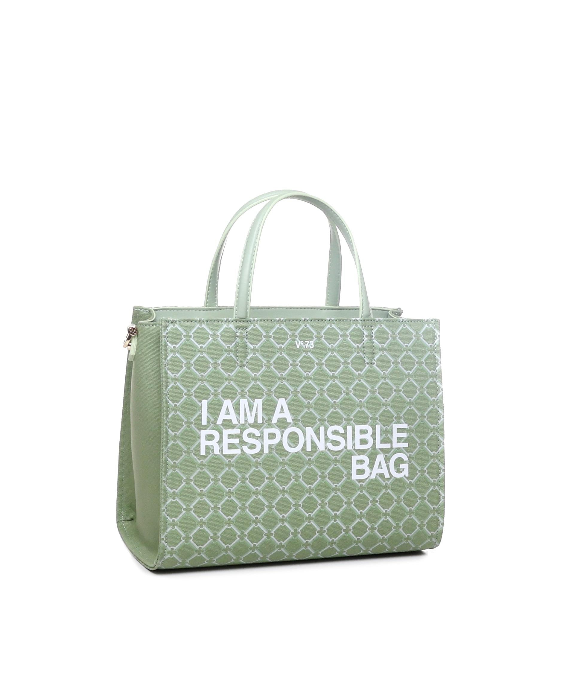 Shopping bag Responsibility 73BS7Q901 RESPONSIBILITY LOGOSALVIA V° 73 