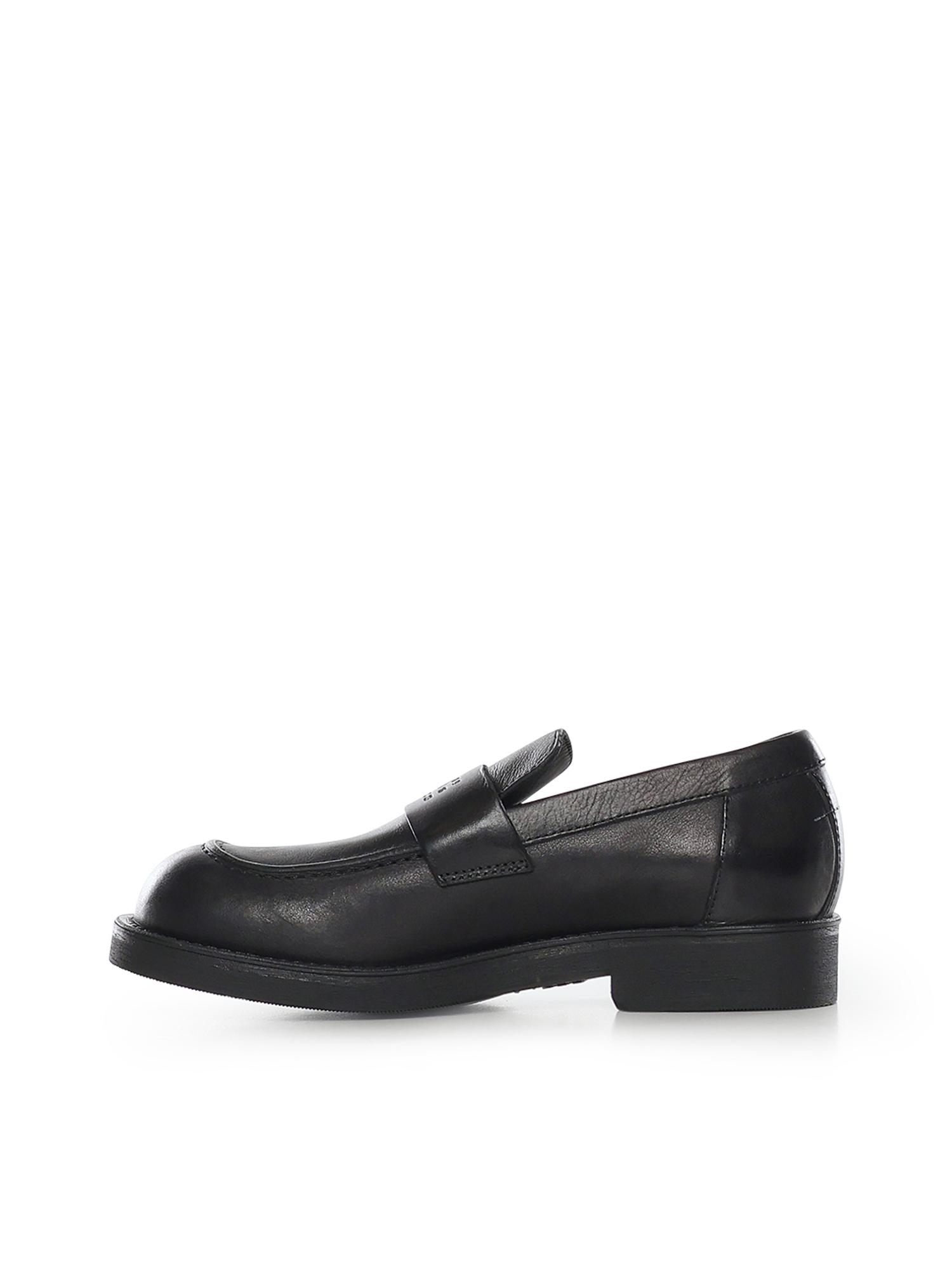 Mocassini Biker in Pelle SH1WR0006 P7431T8013 MM6 Maison Margiela 