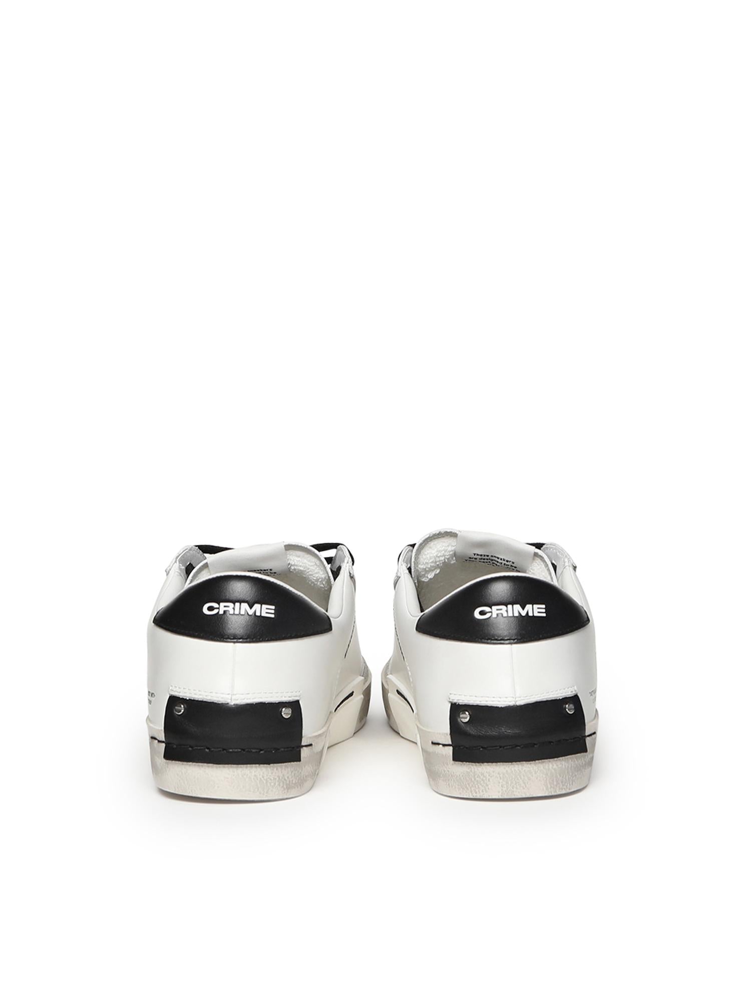 Sneakers Distressed 16001PP5 WHITE CRIME LONDON 