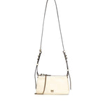 Borsa a tracolla Mini Double Bag in pelle 105359 A0QOZ15Q PINKO 