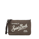 Pochette Parisienne wool con logo PAR0024 01358I MC2 SAINT BARTH 