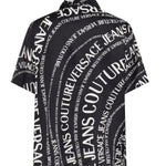 Camicia in twill di viscosa con stampa 80GAL2B0 NS772L01 VERSACE JEANS COUTURE 