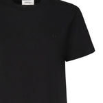 T-shirt in cotone DM8092-1 NERO OTTOD'AME 