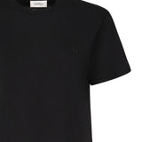 T-shirt in cotone DM8092-1 NERO OTTOD'AME 
