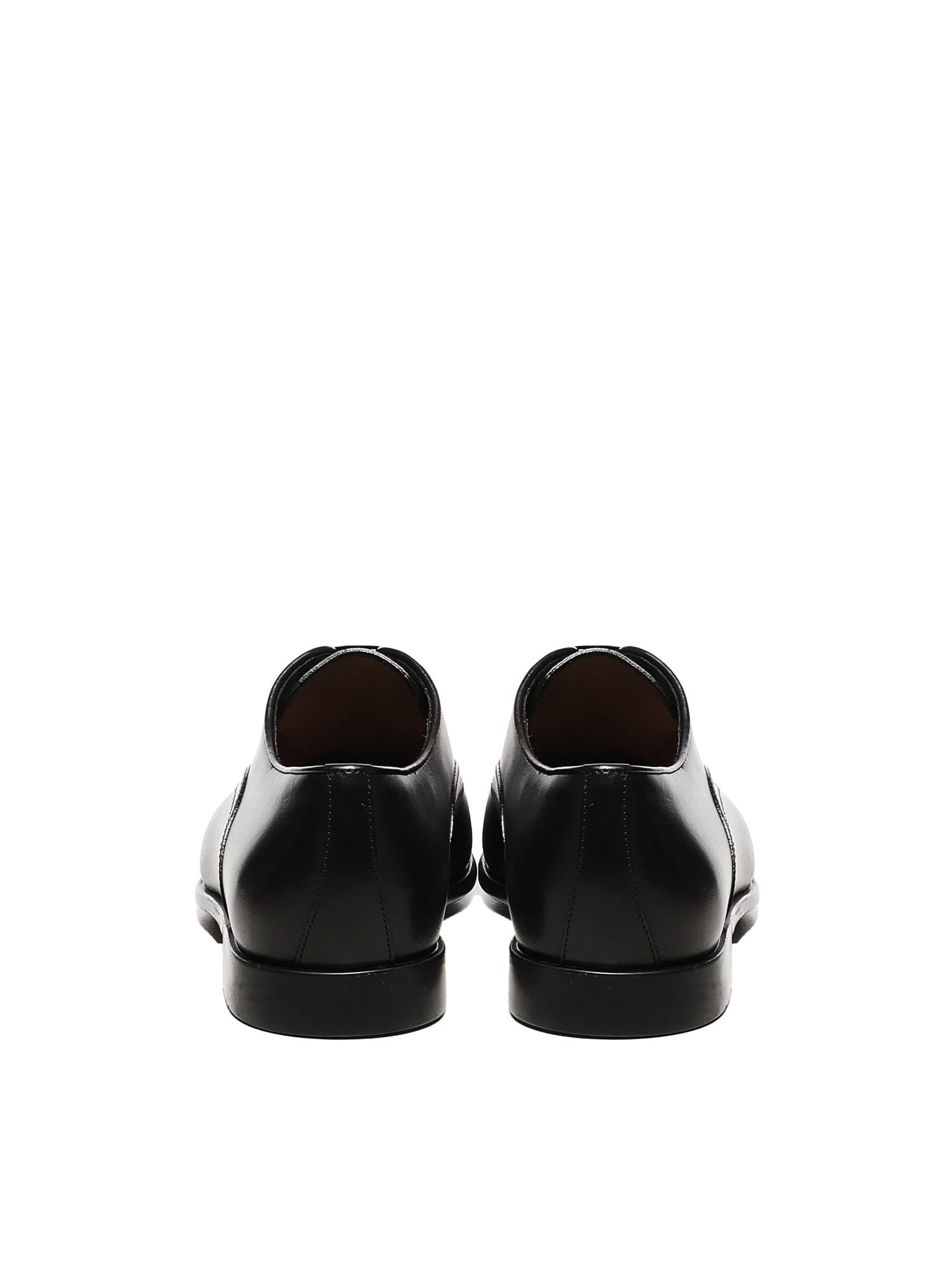 Scarpa Derby in pelle 027995 775110004 FERRAGAMO 