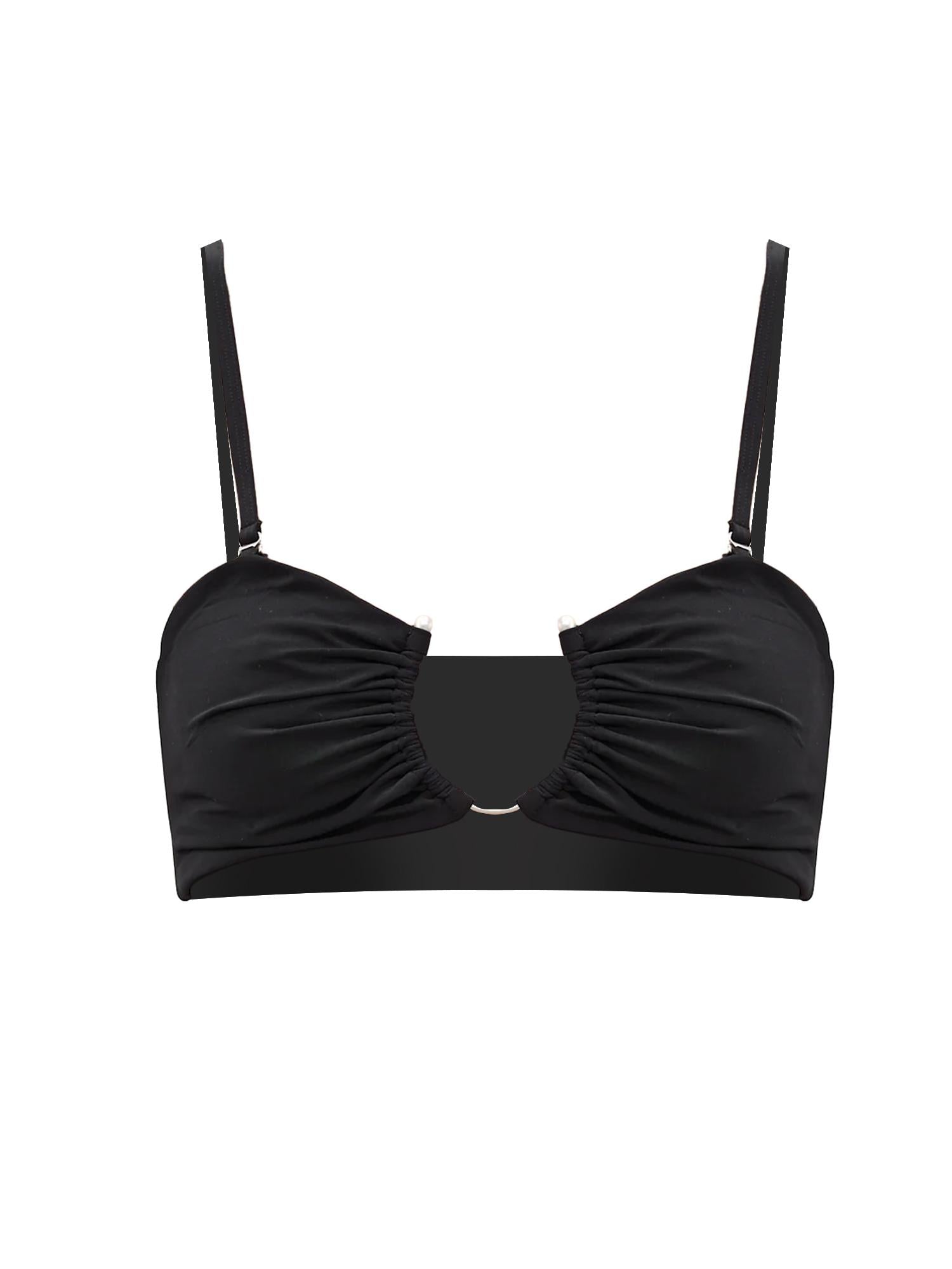 Top bikini U-Prong 25027216 BLACK CHRISTOPHER ESBER 