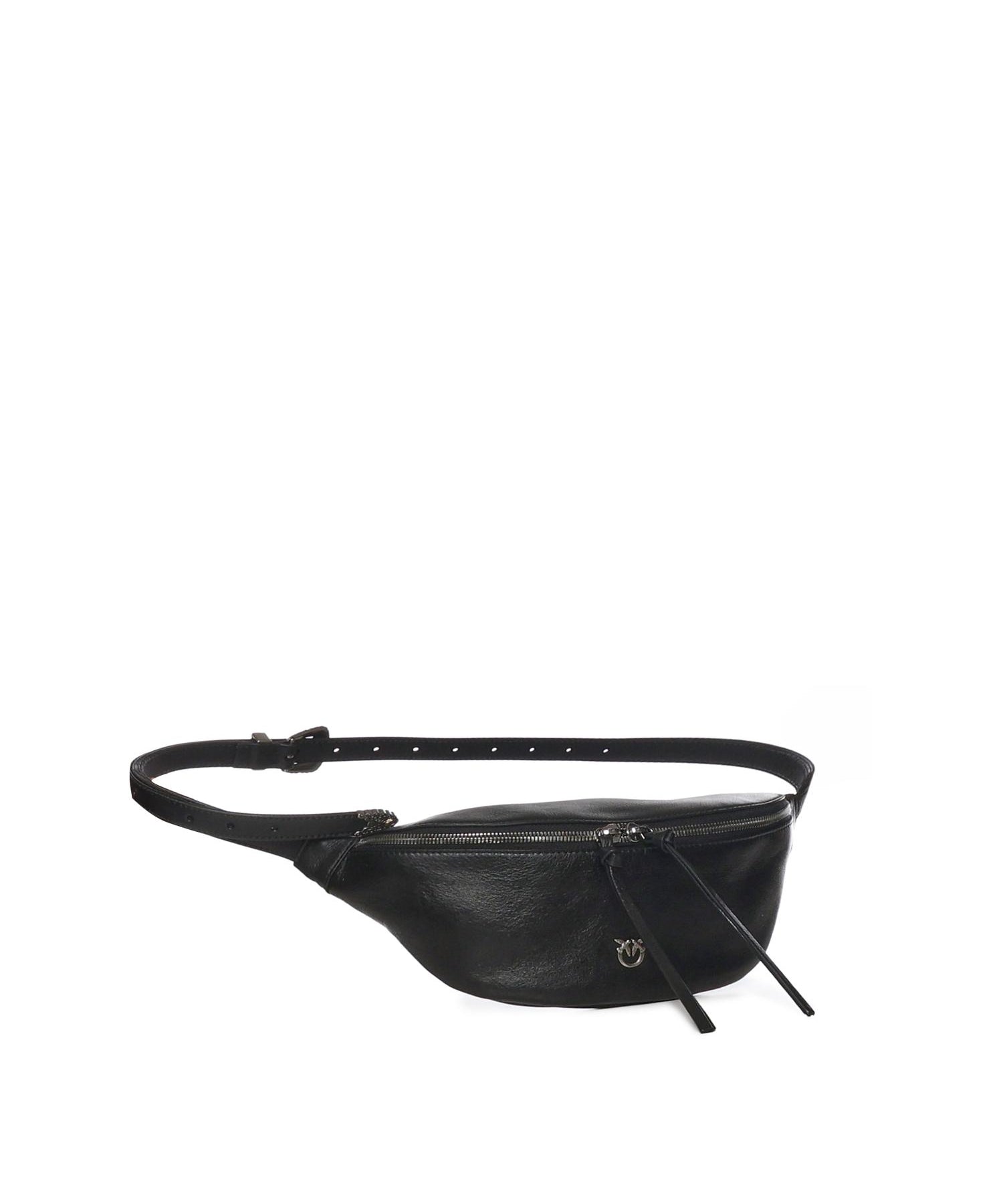 Marsupio in pelle new biker 106724 A2JGZ99O PINKO 