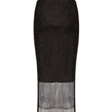 Gonna longuette con strass 2522776021600 003 SPORTMAX 