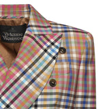 Blazer cropped Cut Off in lana 1401007O W01CDO215 VIVIENNE WESTWOOD 