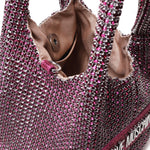 Mini bag con strass Sparkling JC4044PP1LLP1 62A LOVE MOSCHINO 
