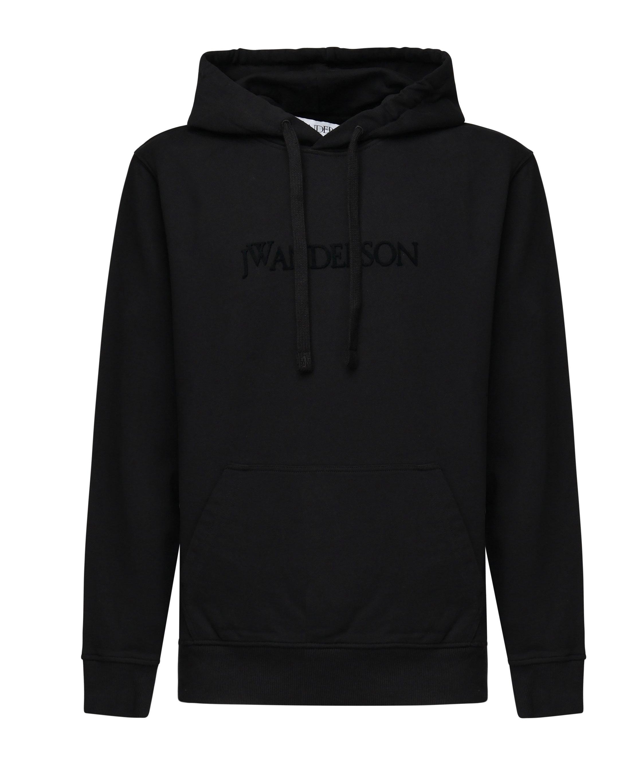Felpa con cappuccio e logo ricamato JW0214 PG1632999 JW ANDERSON 