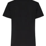 T-shirt in cotone DM8092-1 NERO OTTOD'AME 