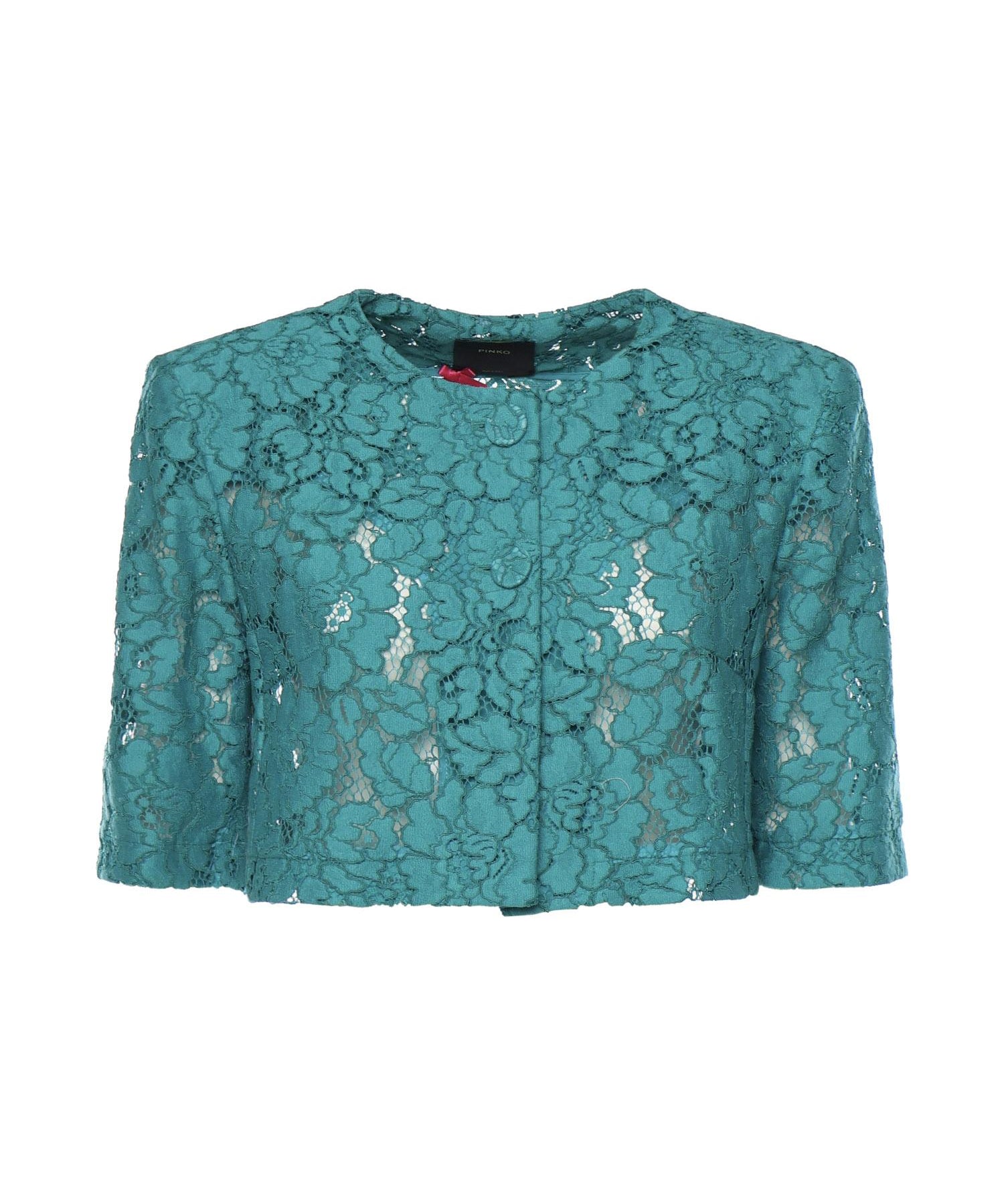 Giacca spencer in pizzo 106552 A330V76 PINKO 