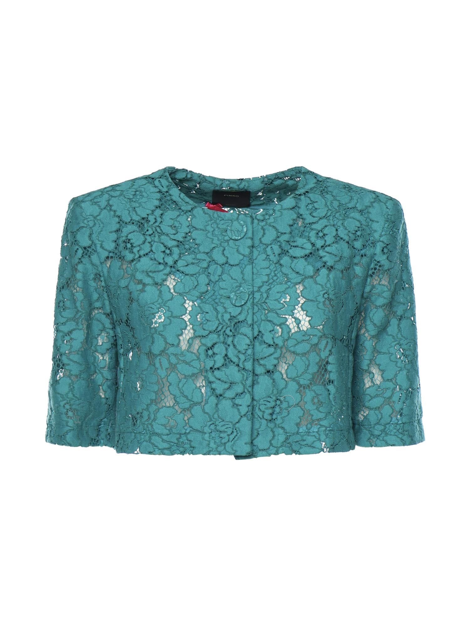 Giacca spencer in pizzo 106552 A330V76 PINKO 