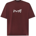 T-shirt in cotone con logo TS002002 RED BONSAI 