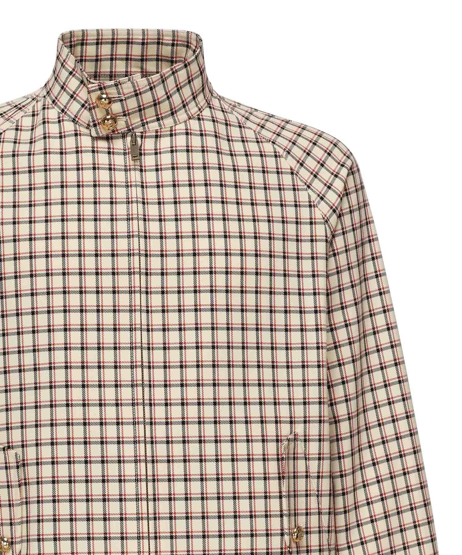Giacca check in cotone 7V3CIP62 AWTDYC VALENTINO GARAVANI 