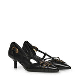 Décolleté con cinturini e borchie gioiello SD0485 E037Z99 PINKO 