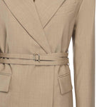 Blazer lungo doppiopetto in lana 2522046051600 001 SPORTMAX 