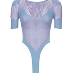 Vivian Bodysuit SS24CSW144 CORE SHAPEWEARCRYPTO BLUE POSTER GIRL 