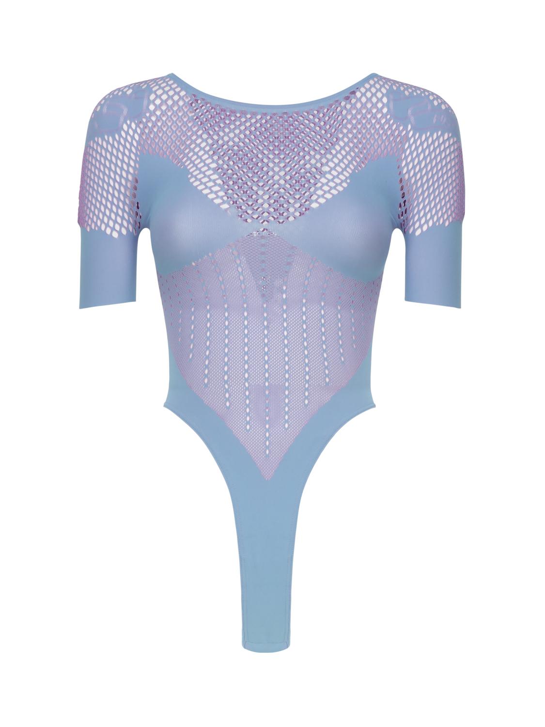 Vivian Bodysuit SS24CSW144 CORE SHAPEWEARCRYPTO BLUE POSTER GIRL 