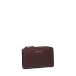 Portafoglio con logo in pelle BIPP9FF251 PRUGNA BIASIA 