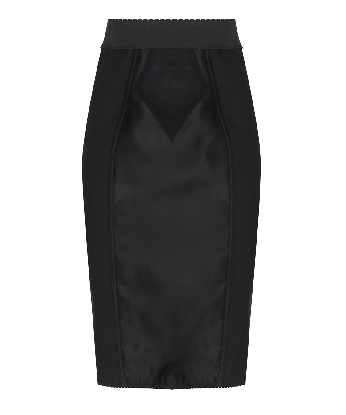 Gonna corsetteria in marquisette e raso F4BKDT GDCLSN0000 DOLCE & GABBANA 