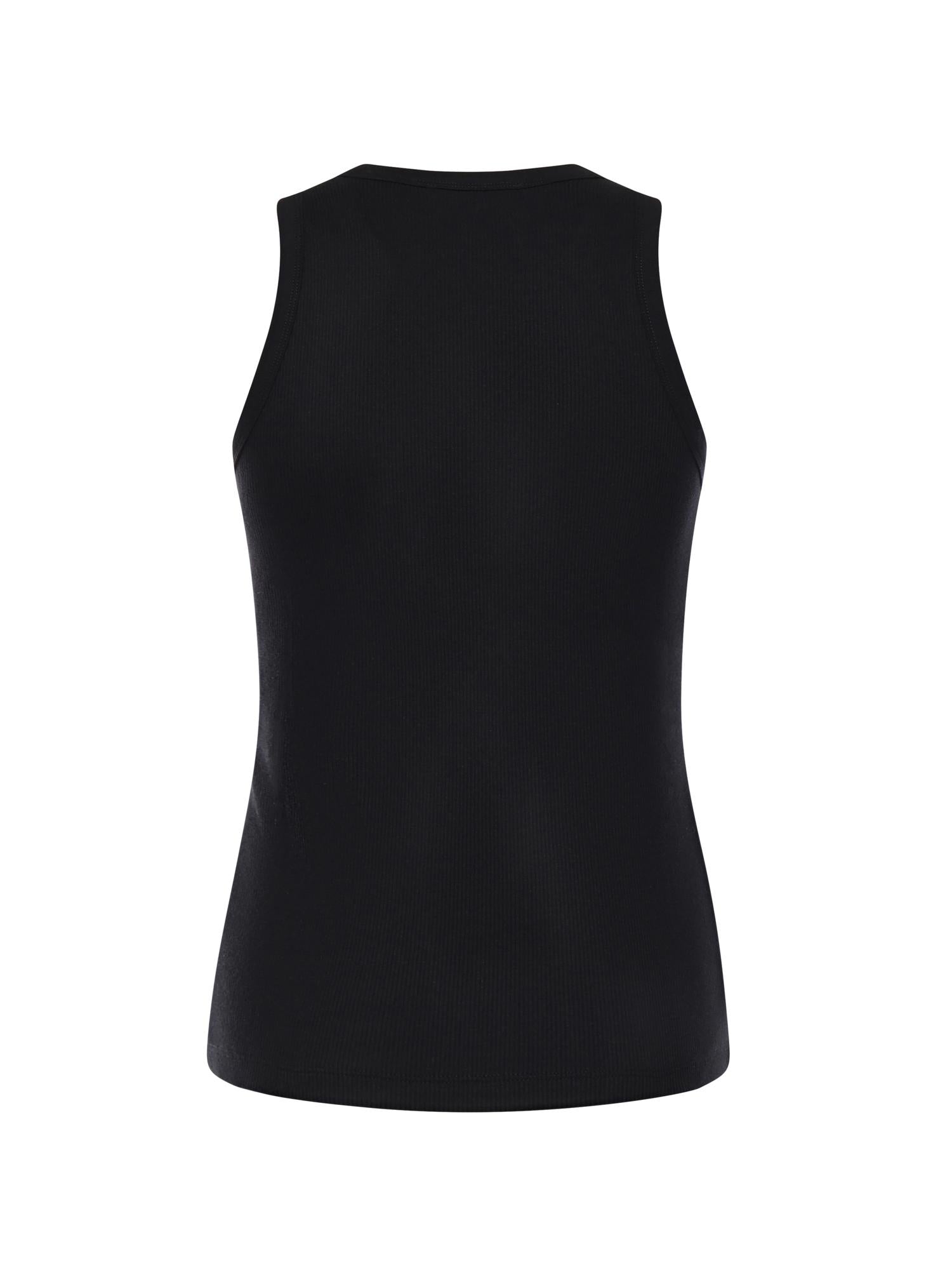 Tank top Emoji in cotone COPT41510 BLACK COPERNI 