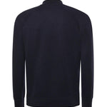 Felpa con zip in lana<BR/> 14803 57133598 GALIANO 