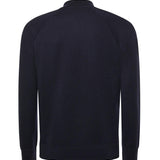 Felpa con zip in lana<BR/> 14803 57133598 GALIANO 