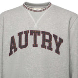 Felpa college con logo SWPM U4HQ AUTRY 