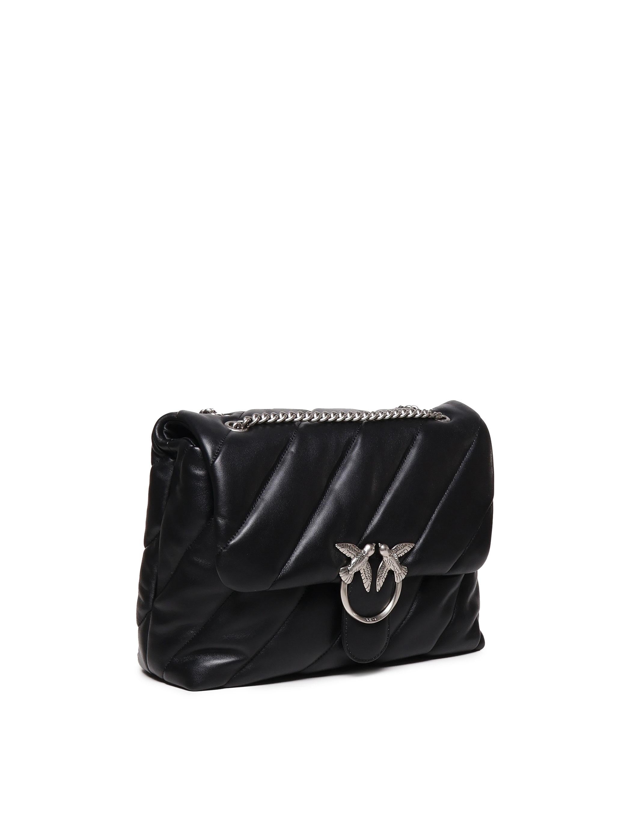 Borsa grande a tracolla Love Bag Puff Maxi Quilt 100037 A0F2Z99O PINKO 