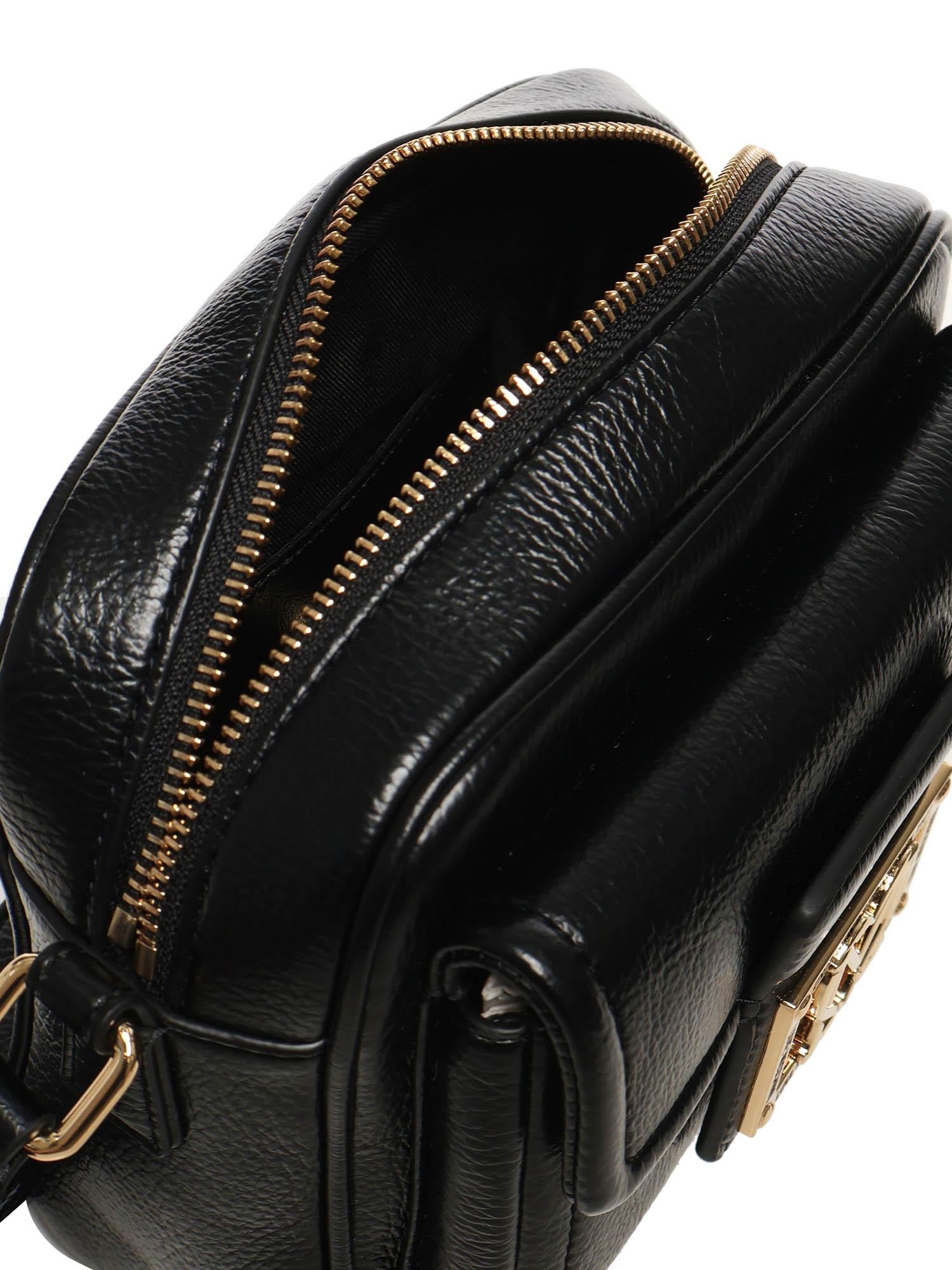 Borsa a tracolla con logo JC4092PP1NLI0 000 LOVE MOSCHINO 