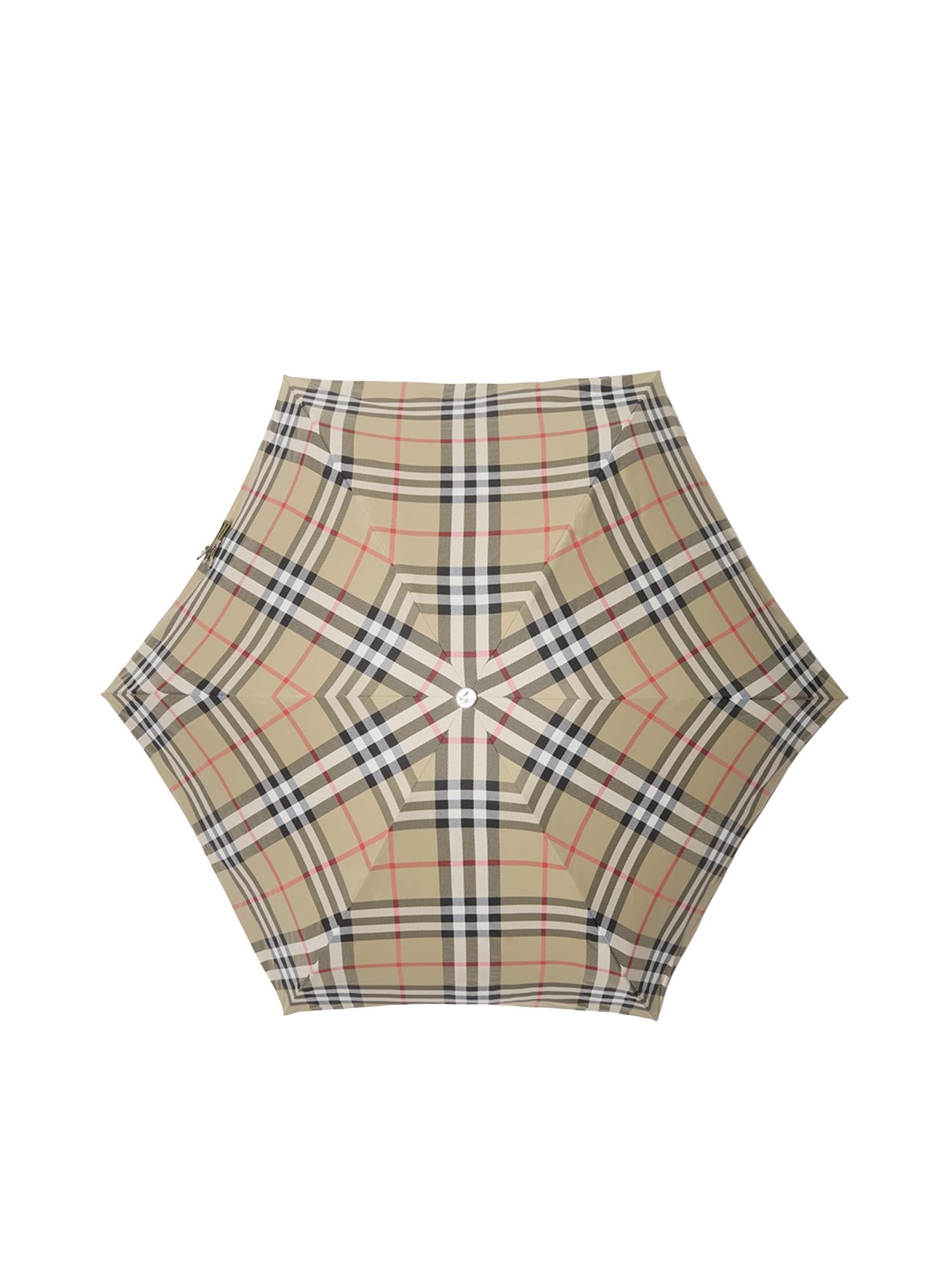 Ombrello pieghevole Check 8122036 B9368 BURBERRY 