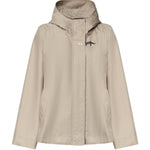Parka cropped in popeline tecnico NAW12523260AX2 C003 FAY 